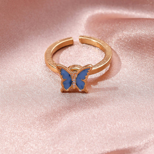 BUTTERFLY FIDGET RINGS (ADJUSTABLE)