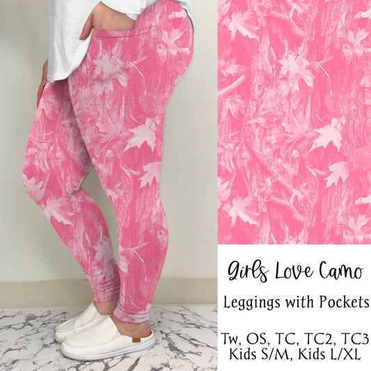 Girls Love Camo Leggings/Joggers | Run ends 12/9 | ETA 42 Days