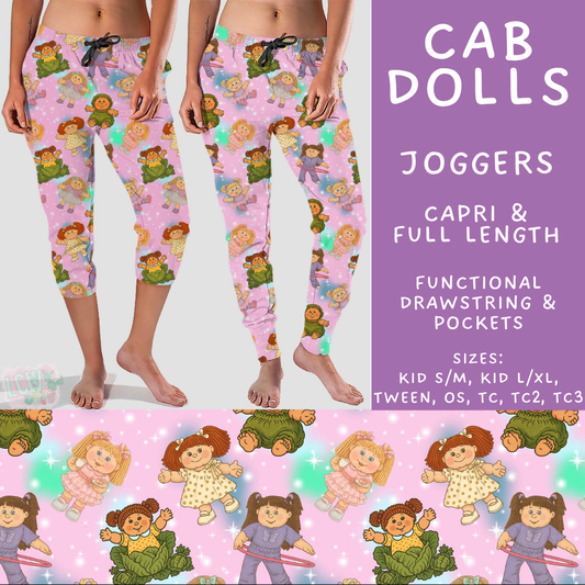 Batch #607 - Fun Run 28 - Closes 11/2 - ETA early Jan - Cab Dolls Full and Capri Length Joggers