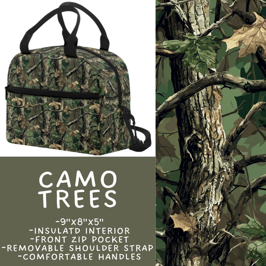 Batch #545 - Back to School 3 - Closes 6/19 - ETA early/mid August - Camo Trees Lunch Box