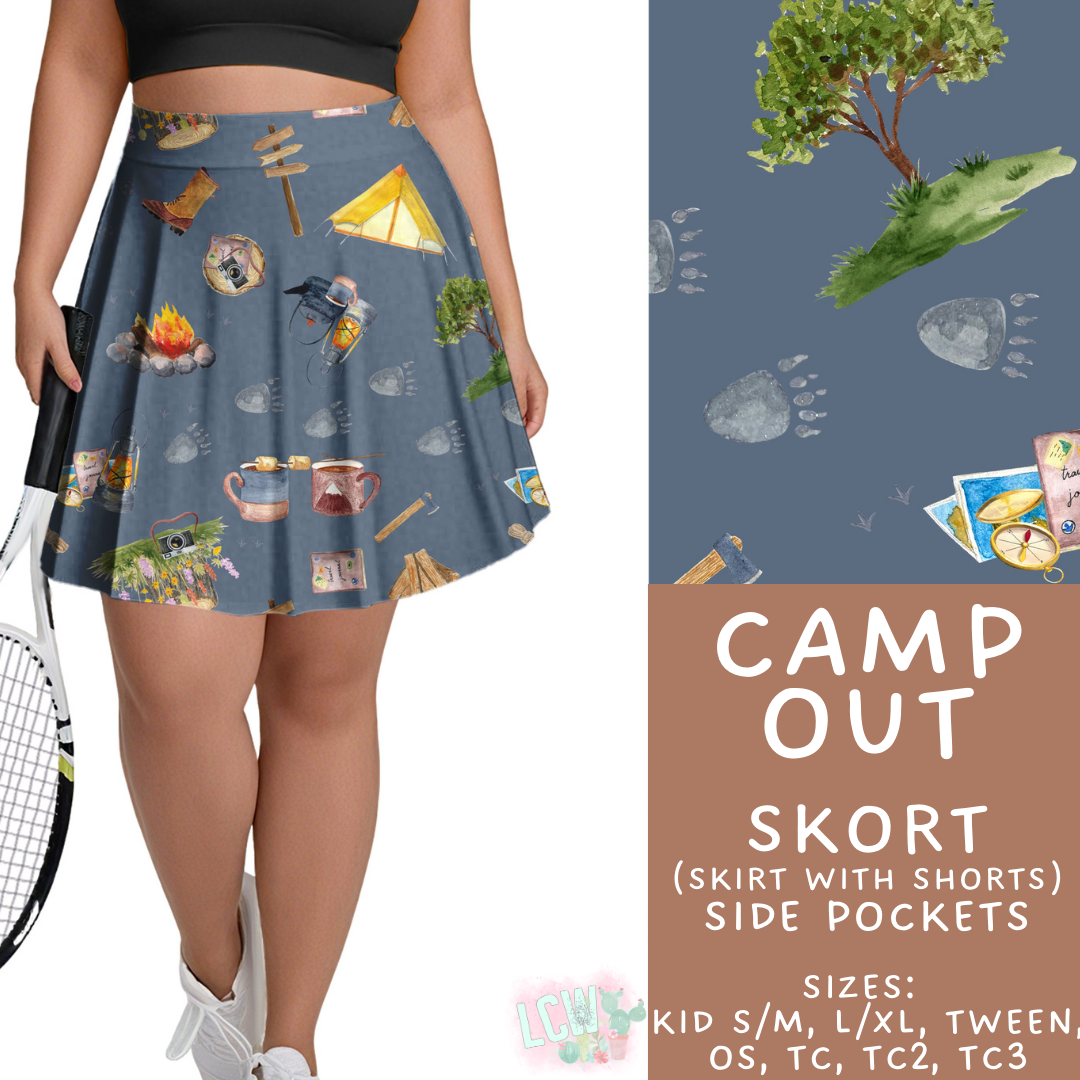 Batch #468 - Fun Run 18 - Closes 12/26 - ETA late Feb - Camp Out Skort