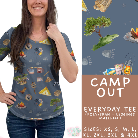 Batch #468 - Fun Run 18 - Closes 12/26 - ETA late Feb - Camp Out Everyday Tee