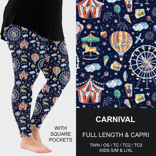 B286 - Preorder Carnival Leggings w/ Pockets (Closes 4/19. ETA: late June)