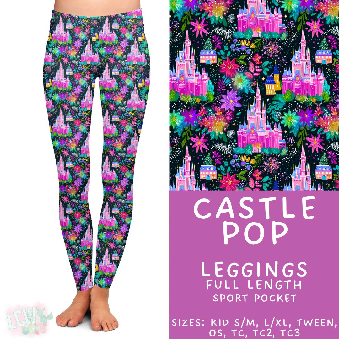Batch #449 - Magical Faves 15 - Closes 11/19 - ETA early Jan - Castle Pop Full Length Leggings
