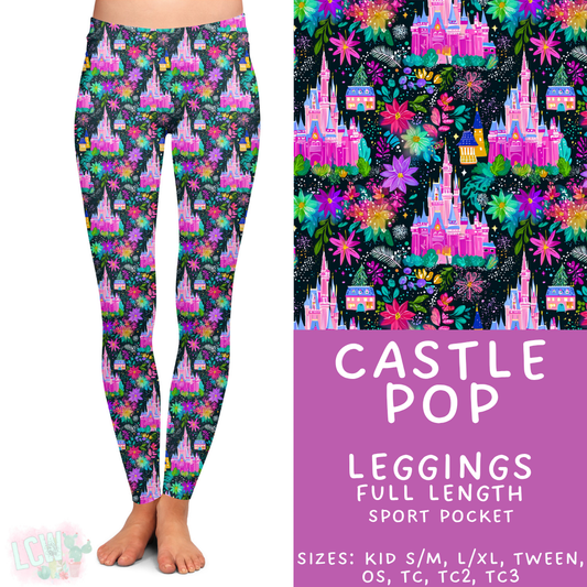 Batch #449 - Magical Faves 15 - Closes 11/19 - ETA early Jan - Castle Pop Full Length Leggings