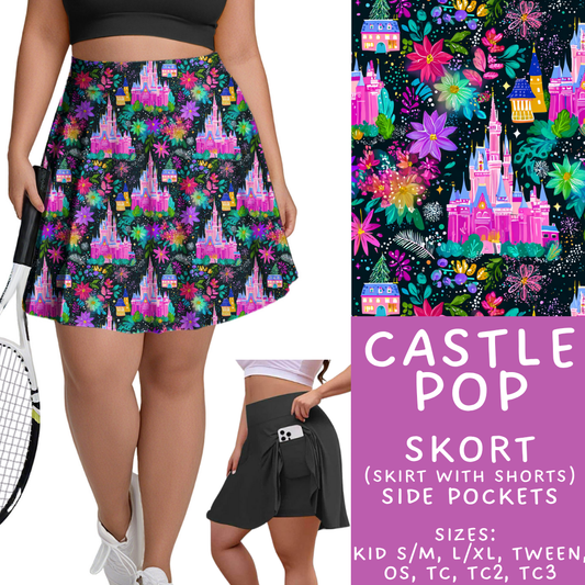Batch #449 - Magical Faves 15 - Closes 11/19 - ETA early Jan - Castle Pop Skort