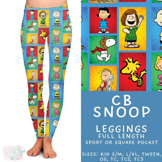 Batch #411 - July Request Run - Closes 9/11 - ETA late October - CB Snoop Full Length Leggings