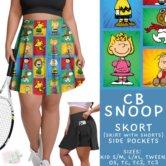 Batch #411 - July Request Run - Closes 9/11 - ETA late October -  CB Snoop Skort
