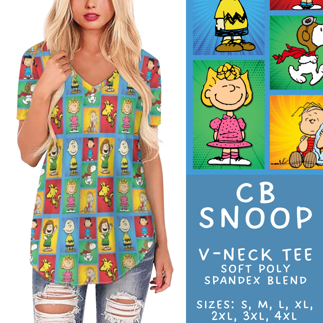 Batch #411 - July Request Run - Closes 9/11 - ETA late October - CB Snoop V-Neck Tee