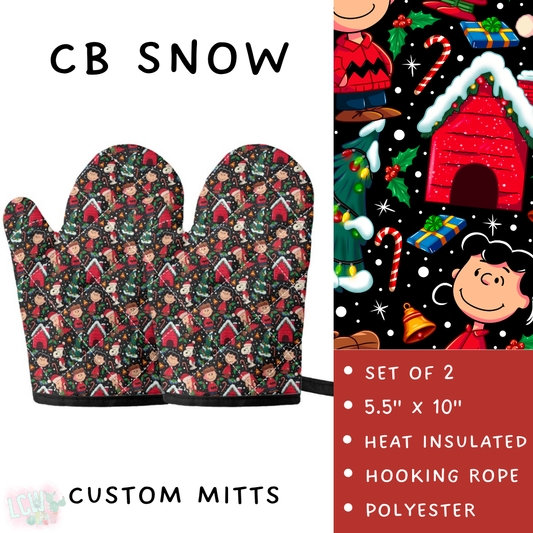 Batch #416 - Baking Spirits Bright 2 - Closes 9/19 - ETA early Nov - CB Snow Oven Mitts