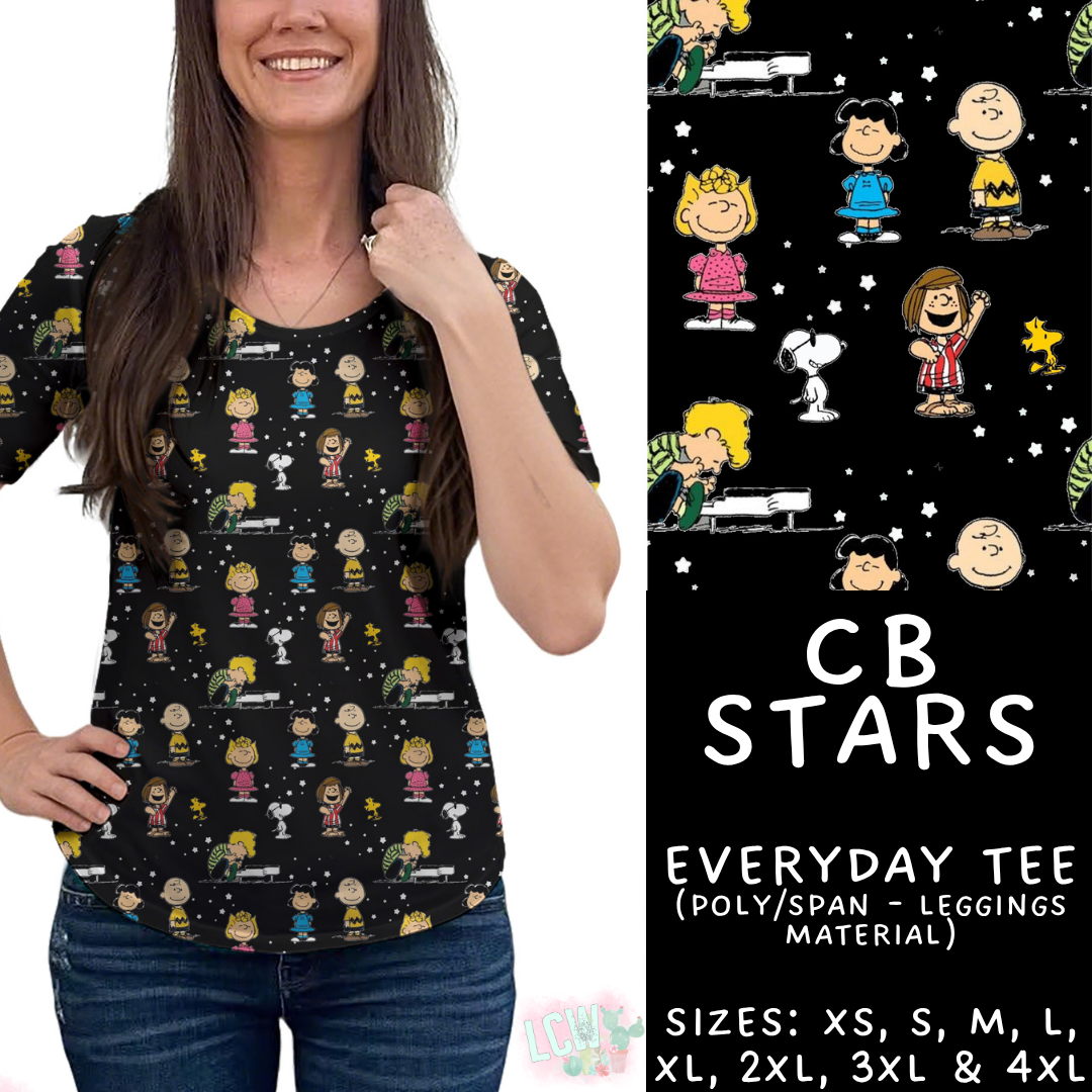 Batch #454 - Cool Characters 10 - Closes 11/26 - ETA mid Jan - CB Stars Everyday Tee