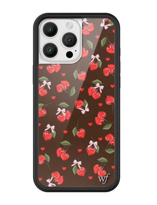 Chocolate Cherries iPhone Case - Alonna's Legging Land