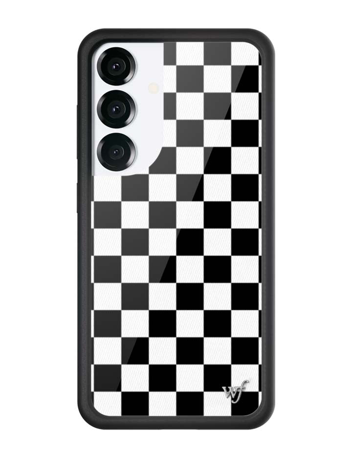 Checkers | Black Samsung Galaxy Case