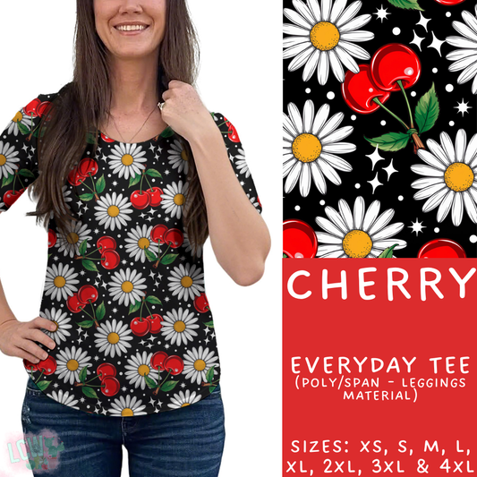 Batch #411 - July Request Run - Closes 9/11 - ETA late October - Cherry Everyday Tee