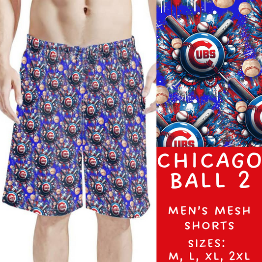 Batch #498 - Strike Out 3 - Closes 3/2 - ETA early May - Chicago Ball 2 Men's Shorts