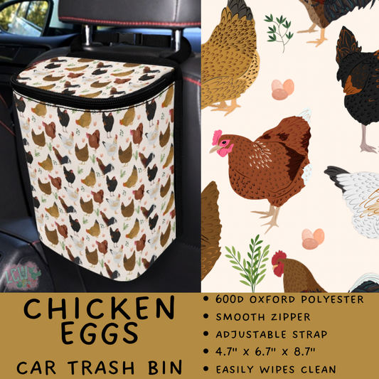 Batch #423 - Car Accessories - Closes 10/2 - ETA mid/late Nov - Chicken Eggs Car Trash Bin