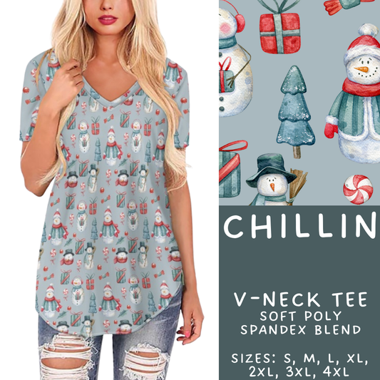 Batch #428 - Christmas Spirit - Closes 10/10 - ETA late Nov - Chillin V-Neck Tee