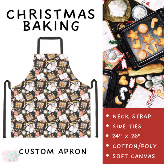 Batch #416 - Baking Spirits Bright 2 - Closes 9/19 - ETA early Nov - Christmas Baking Apron