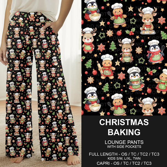 B311 - Preorder Christmas Baking Lounge Pants (Closes 9/06. ETA: mid Nov.)