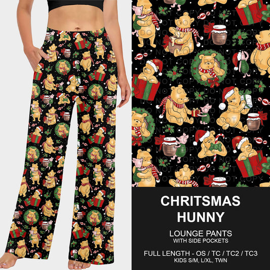 B253 - Preorder Christmas Hunny Lounge Pants (Closes 9/28. ETA late Nov.)
