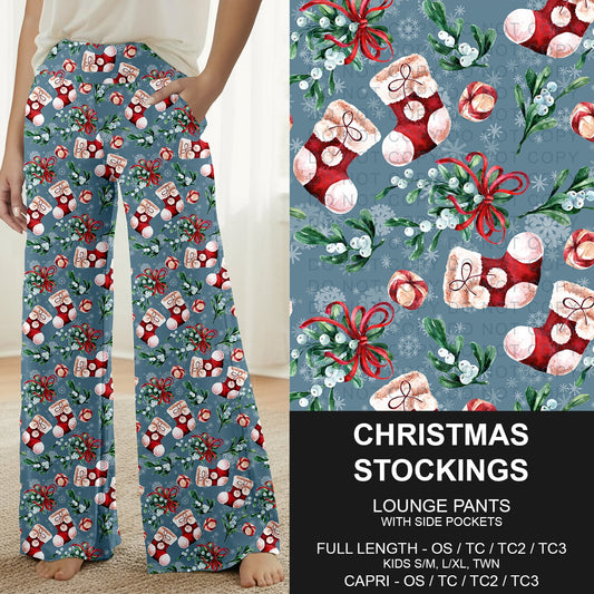 B315 - Preorder Christmas Stockings Lounge Pants (Closes 10/04. ETA: early Dec.)