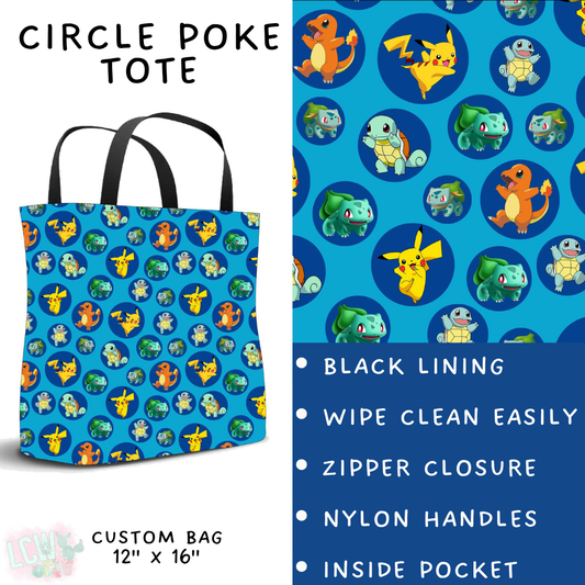 Batch #561 - June Request Run - Closes 7/27 - ETA late Sept - Circle Poke Tote