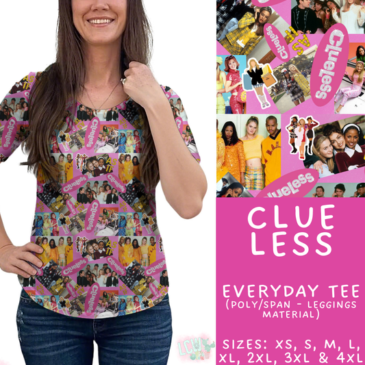 Batch #502 - Show Time - Closes 3/11 - ETA mid May - Clue Less Everyday Tee