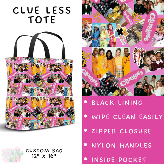Batch #502 - Show Time - Closes 3/11 - ETA mid May - Clue Less Tote