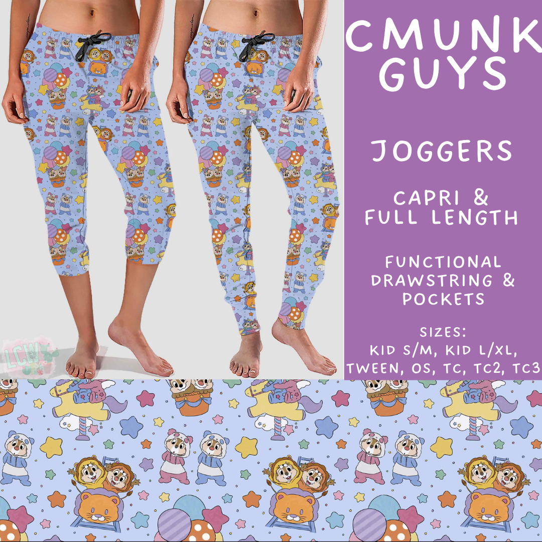 Batch #541 - Magical Faves 21 - Closes 6/10 - ETA mid August - CMunk Guys Full and Capri Length Joggers