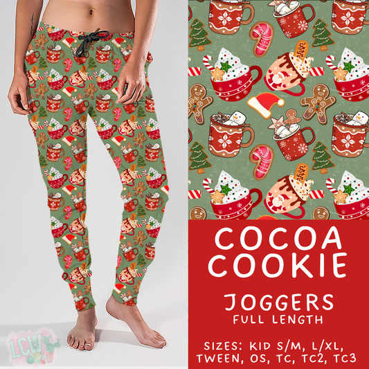 Batch #424 - Jingle All The Way - Closes 10/3 - ETA mid/late Nov - Cocoa Cookies Joggers
