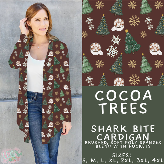 Batch #424 - Jingle All The Way - Closes 10/3 - ETA mid/late Nov - Cocoa Trees Cardigan