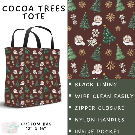 Batch #424 - Jingle All The Way - Closes 10/3 - ETA mid/late Nov - Cocoa Trees Tote