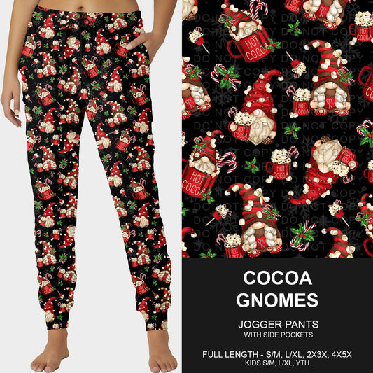 B254 - Preorder Cocoa Gnomes Joggers (Closes 10/05. ETA early Dec.)