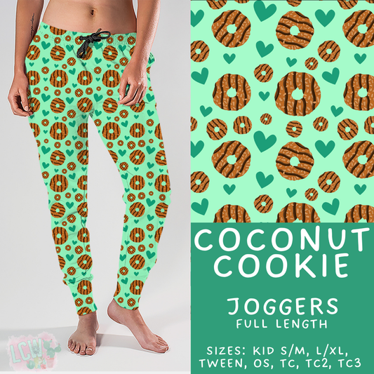 Batch #429 - Cookie Dealer 3 - Closes 10/13 - ETA late Nov - Coconut Cookie Joggers