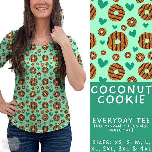 Batch #429 - Cookie Dealer 3 - Closes 10/13 - ETA late Nov - Coconut Cookie Everyday Tee