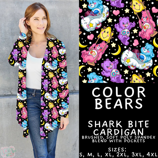 Batch #454 - Cool Characters 10 - Closes 11/26 - ETA mid Jan - Color Bears Cardigan