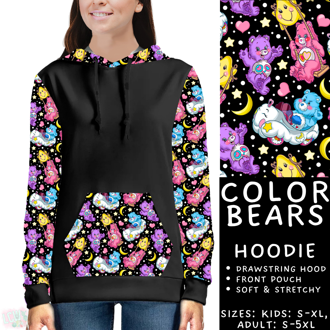 Batch #454 - Cool Characters 10 - Closes 11/26 - ETA mid Jan - Color Bears Hoodie