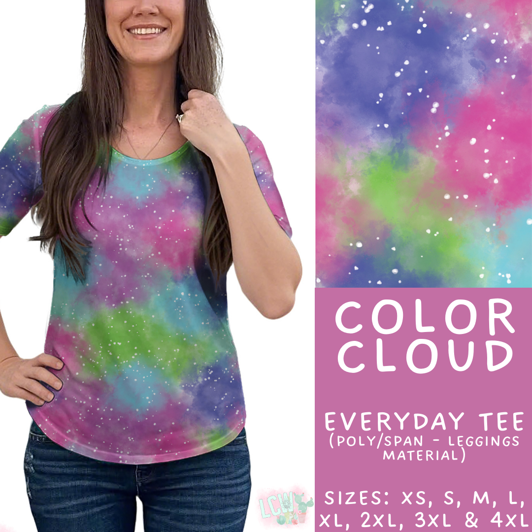 Batch #468 - Fun Run 18 - Closes 12/26 - ETA late Feb - Color Cloud Everyday Tee
