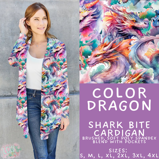 Batch #421 - Fun Run 15 - Closes 9/29 - ETA mid/late Nov - Color Dragon Cardigan