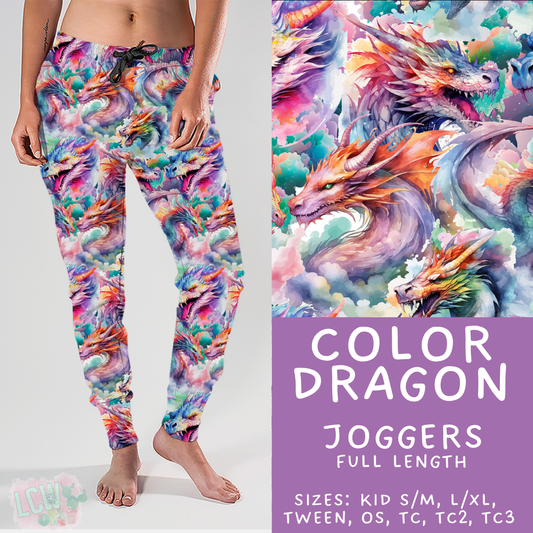 Batch #421 - Fun Run 15 - Closes 9/29 - ETA mid/late Nov - Color Dragon Joggers