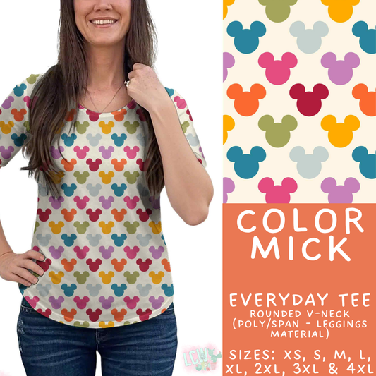 Batch #541 - Magical Faves 21 - Closes 6/10 - ETA mid August - Color Mick Everyday Tee