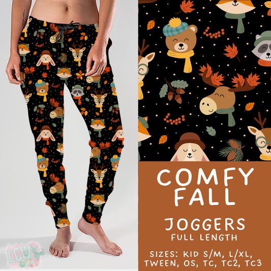 Batch #407 - Fall Fun 2 - Closes 9/4 - ETA mid/late October - Comfy Fall Joggers