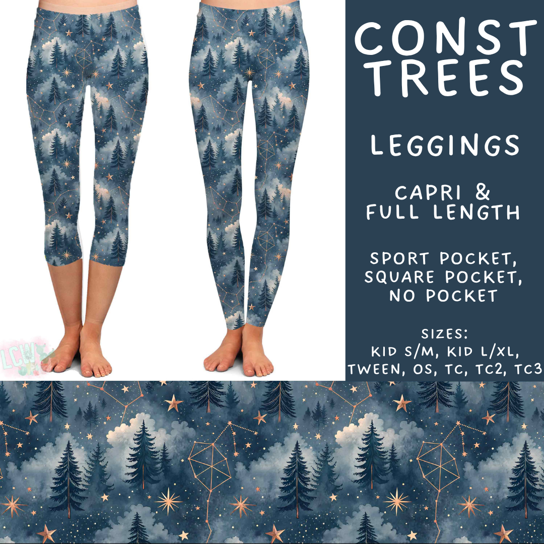 Batch #575 - Fun Run 26 - Closes 8/26 - ETA late October - Const Trees Full and Capri Length Leggings