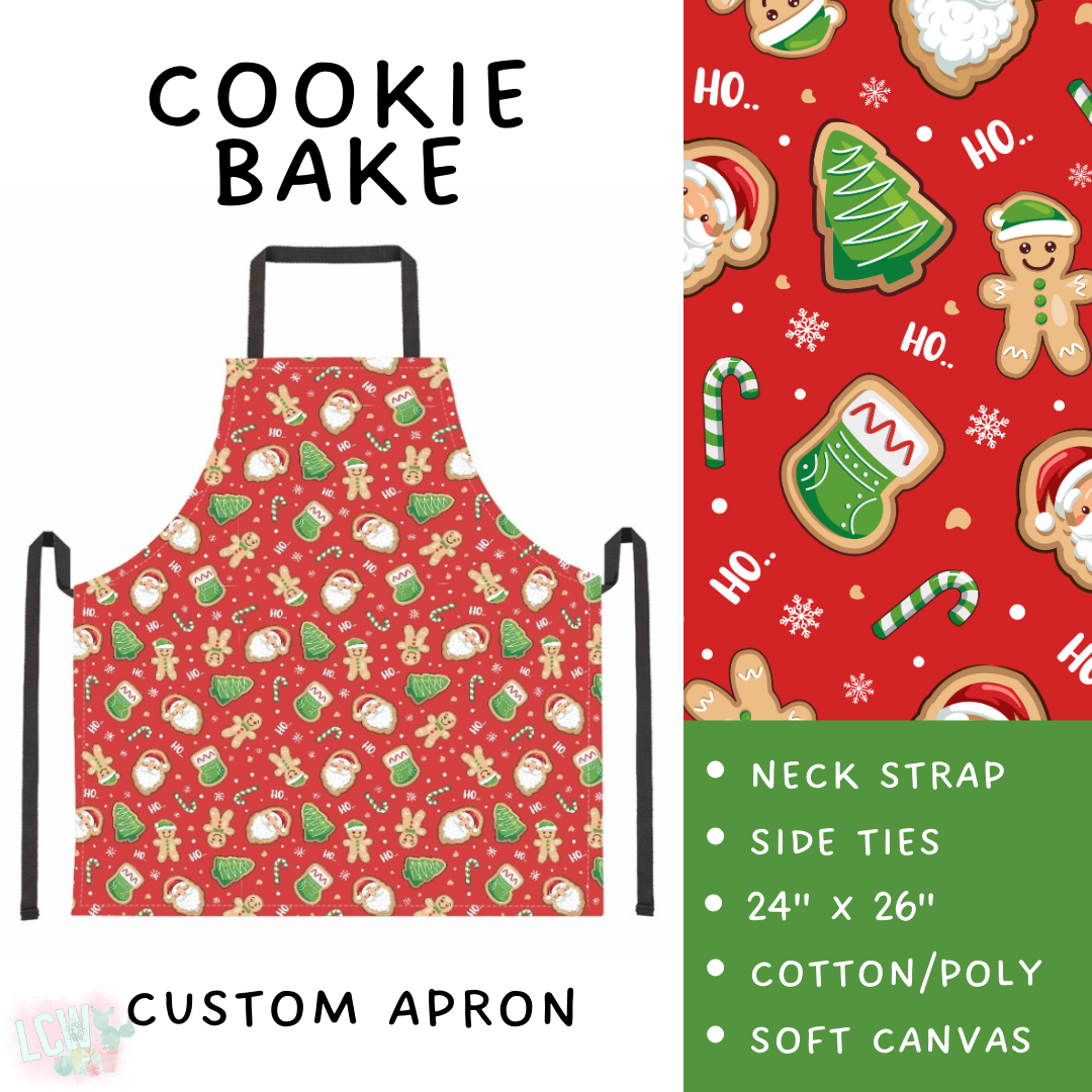 Batch #416 - Baking Spirits Bright 2 - Closes 9/19 - ETA early Nov - Cookie Bake Apron