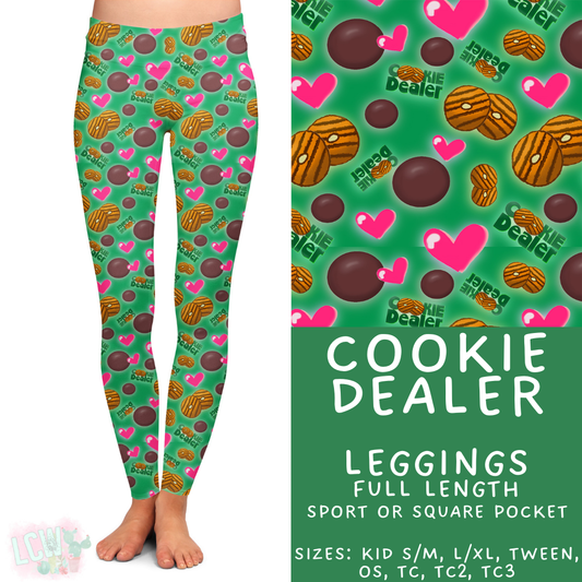 Batch #429 - Cookie Dealer 3 - Closes 10/13 - ETA late Nov - Cookie Dealer Full Length Leggings