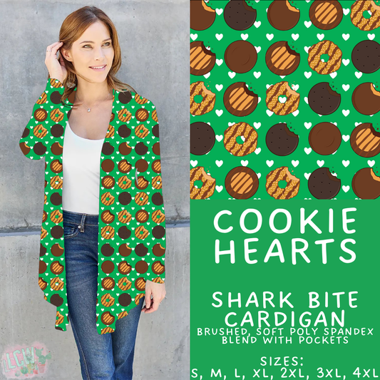 Batch #429 - Cookie Dealer 3 - Closes 10/13 - ETA late Nov - Cookie Hearts Cardigan