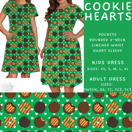 Batch #429 - Cookie Dealer 3 - Closes 10/13 - ETA late Nov - Cookie Hearts Women's & Girls Dresses