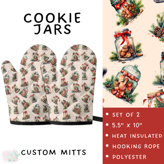 Batch #416 - Baking Spirits Bright 2 - Closes 9/19 - ETA early Nov - Cookie Jars Oven Mitts