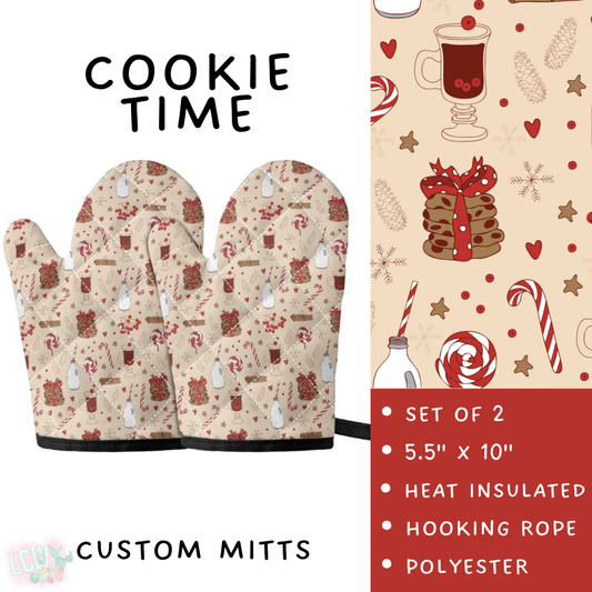 Batch #416 - Baking Spirits Bright 2 - Closes 9/19 - ETA early Nov - Cookie Time Oven Mitts