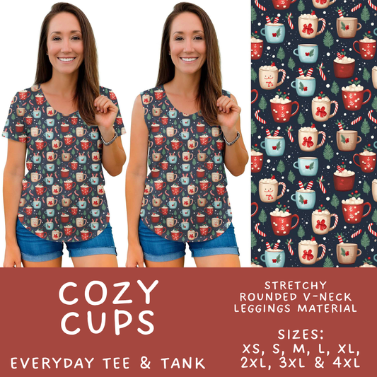 Batch #600 - Jingle all the Way 2 - Closes 10/19 - ETA early/mid Dec - Cozy Cups Everyday Tank & Tee